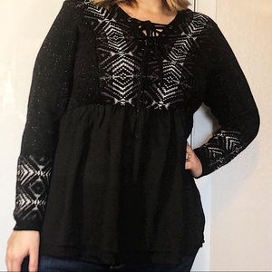 Torrid sweater blouse